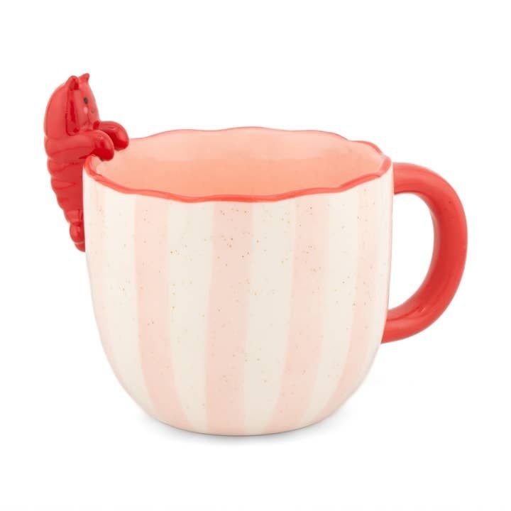 Peeking lobster mug